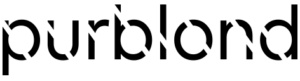 logo purblond black 300x81